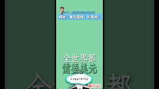 【00646傳奇】 EP7：美國市場的無敵外掛！揭秘「美元霸權」的真相！💵 #shorts