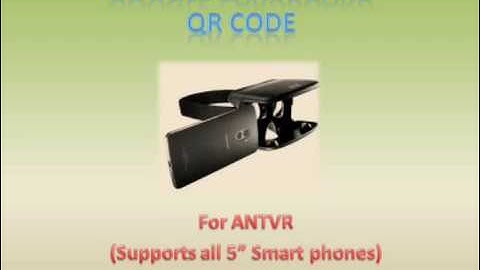 ANTVR QR Code for Google Cardboard