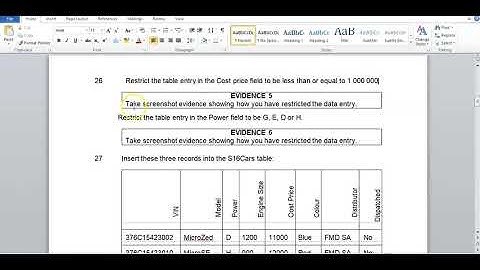 2.  Validation Rules