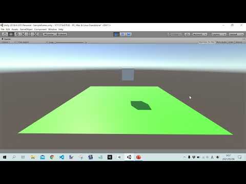 unityオブジェクトに重力を適用する