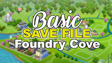 The Sims 4 Save File // Foundry Cove Starter Homes (Willow Creek)