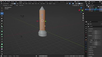 Blender - 1 Model the Poly Rocket