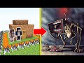 MEGAHORN CHÚA QUỶ ĐẦU LOA Tấn Công Nhà Được Bảo Vệ Bởi bqThanh và Ốc Trong Minecraft