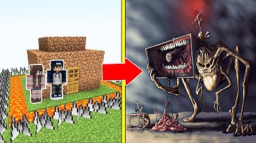 MEGAHORN CHÚA QUỶ ĐẦU LOA Tấn Công Nhà Được Bảo Vệ Bởi bqThanh và Ốc Trong Minecraft