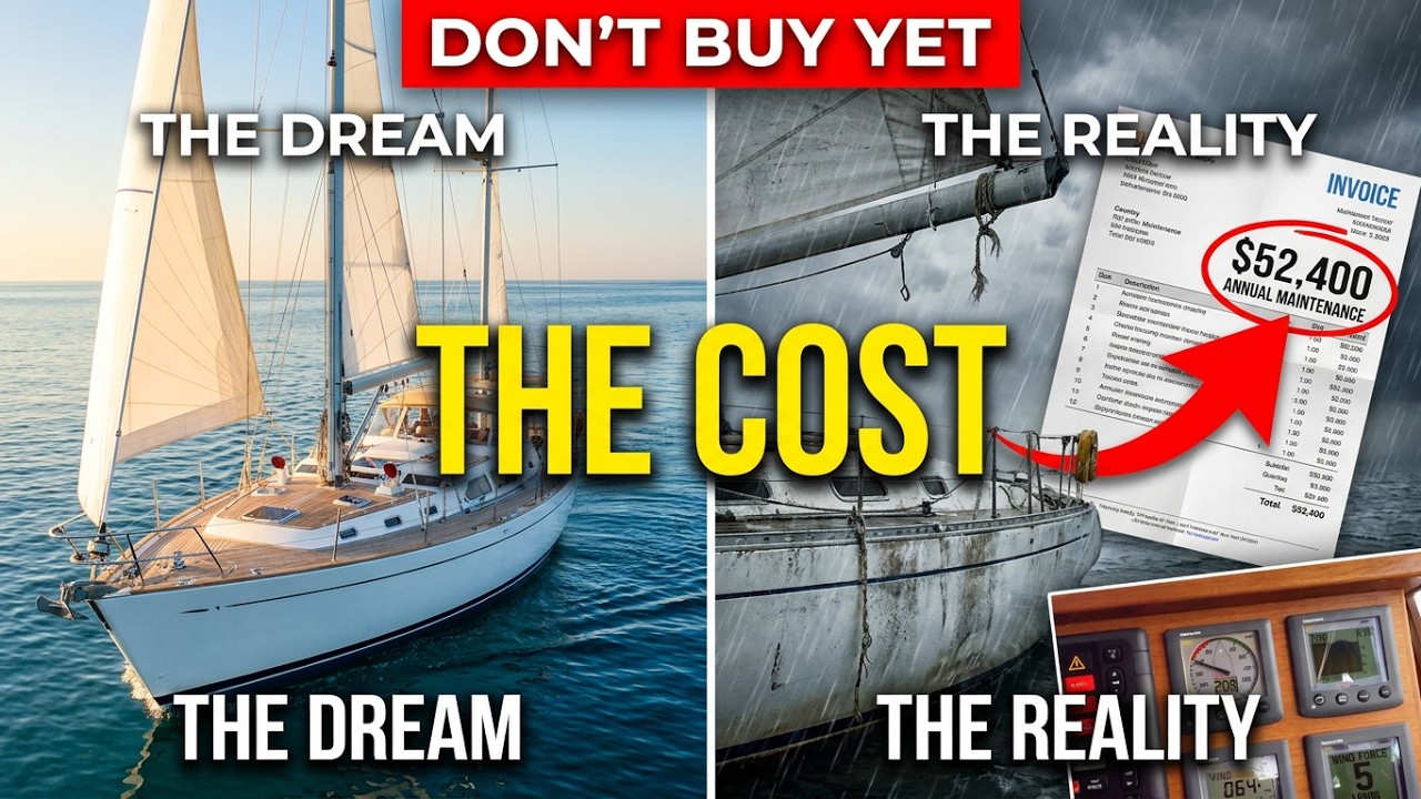 ⁣The Real Annual Cost of a Bluewater Sailboat. Most Sailors Only Find Out After They Buy.