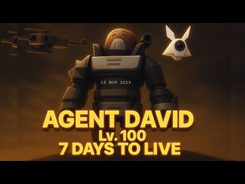 AGENT DAVID Lv 100 Is Definitely Top Tier 7 Days To Live ROBLOX