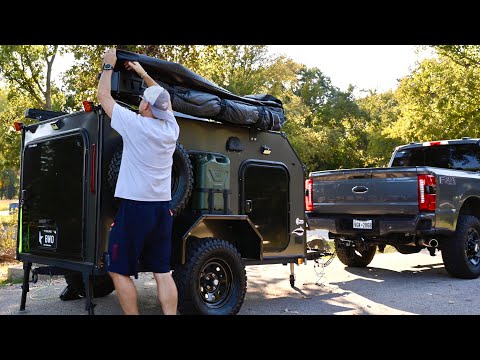 Solo camping in my micro camper + WINNERS announced for the Gumbie Gathering!