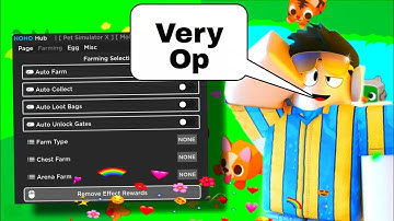 New Pet sim X Script Hoho Hub With many Op Features | arceus x roblox scripts