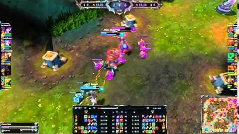 Best of zed - Pha xử lý khó tin của zed trong liên minh huyền thoại 2014