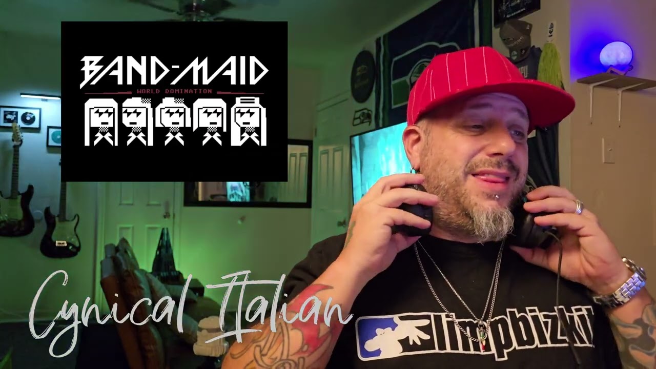 Band-Maid - HATE (live concert version) - Cynical Italian first-time reaction 