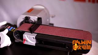 Allwin 3/5HP 4"x36" belt and 6" disc sander BD4603