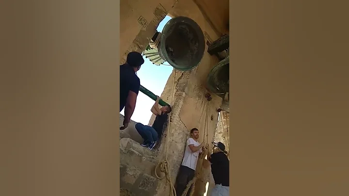 A huge bell flips and takes the man in the air #sh...