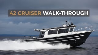 New Model Launch: 42 Cruiser Walkthrough with Yamaha Quad 450hp - EagleCraft Custom Boats