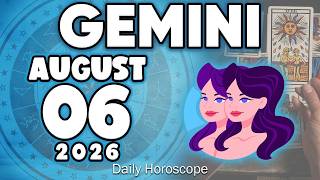 CLOSING A CYCLE WAIT WHO IS THAT Horoscope for today AUGUST 6 2026