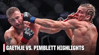 Justin Gaethje vs Paddy Pimblet Full Fight Highlights 