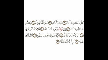 سورة القيامة 3 القسم الثالث تكرار كيفي من. كلا إذا بلغت التراقي وقيل من راق . إلى . ثم أولى لك فأولى