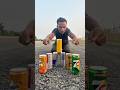 Mirinda 7 up cold drinks vs red bull energy unboxing shorts