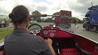1965 Backdraft Cobra RT3 Classic Edition - Liquid Silver / Red Leather | MOTORVAULT