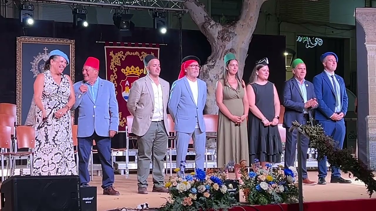 Presentación de Cargos Festeros de Moros y Cristianos 2026 #Aspe