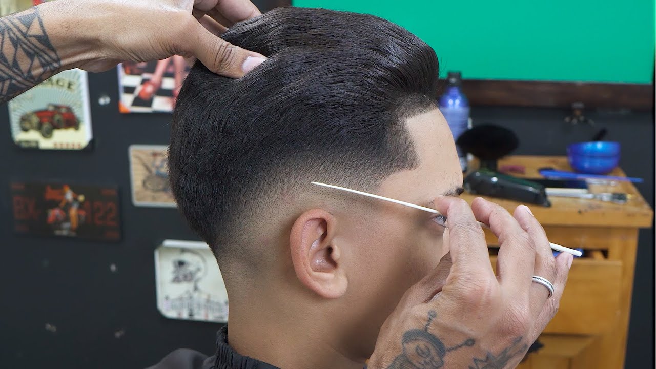 Aprenda a como fazer um low fade ou corte do jaca (corte completo)