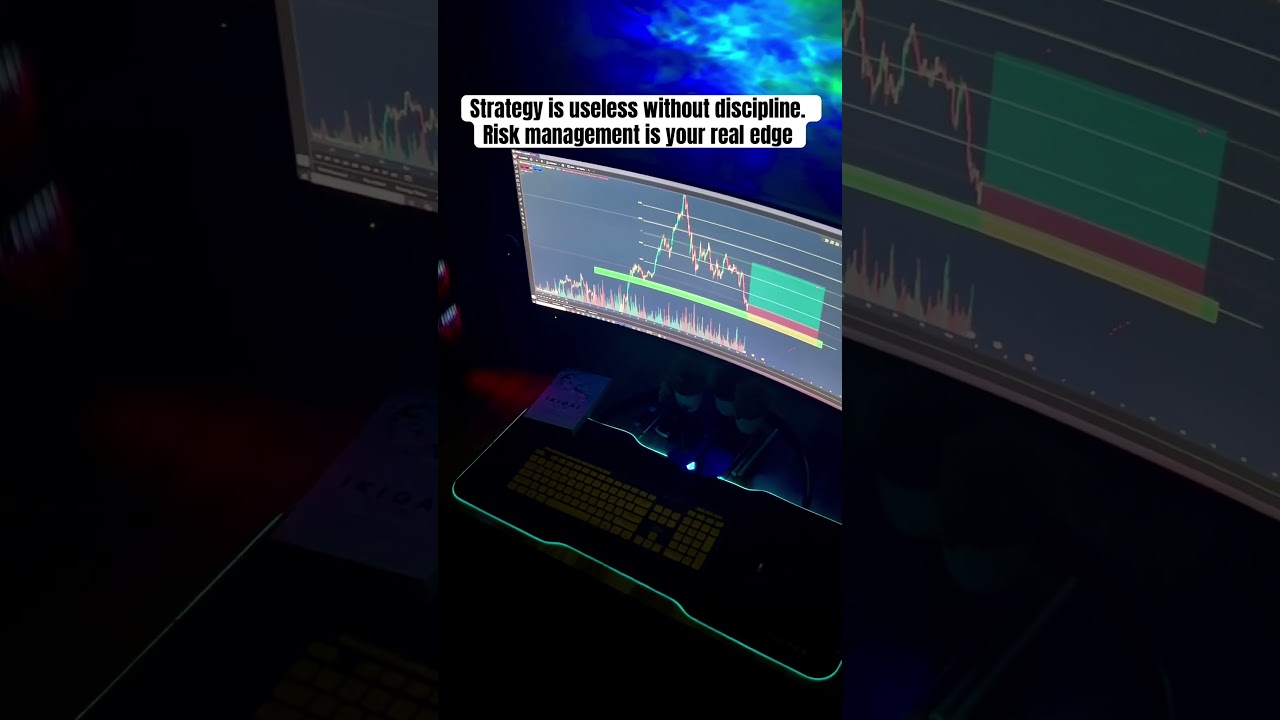 Strategy is useless without discipline. Risk management is your real edge 