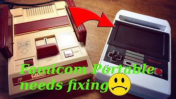 I made a Nintendo Famicom Portable - It needs fixing (bad PAM8302A). Part I: The inside.