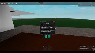 Roblox Adonis Admin commands.