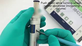 How to calibrate Eppendorf Research pipette