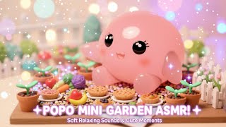 Popo Mini Garden ASMR 🌱 | Soft Relaxing Jelly Creature Sounds & Cute Tactile Moments screenshot 5