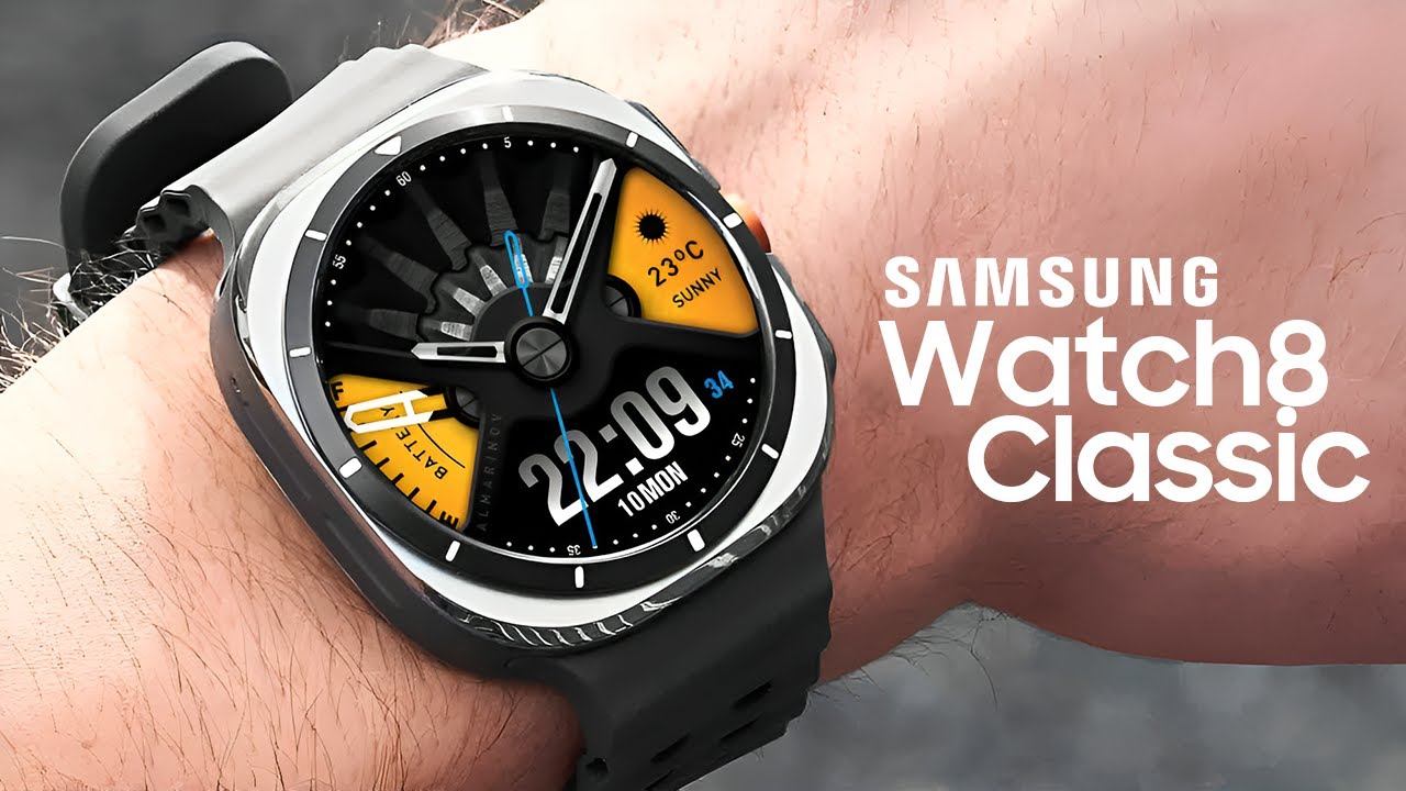 Samsung Galaxy Watch 8 Classic - FIRST LOOK - YouTube