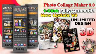 🔥 Best Automatic Photo Collage Software 2026 | New Photo Collage Maker Pro 9.0 l New Updated Version screenshot 2