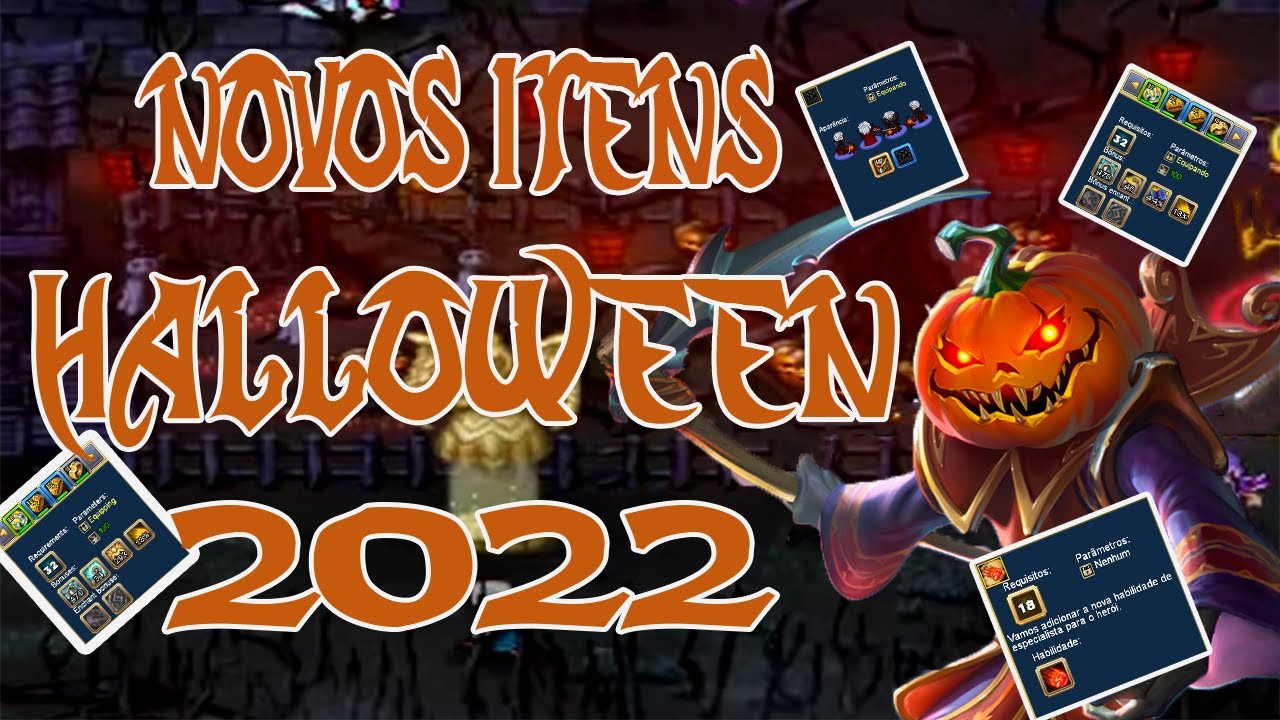 Warspear Online - HALLOWEEN 2022 novos itens!