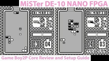 MiSTer FPGA DE-10 Nano - Game Boy Two Player Core Review, Installation and Setup Guide
