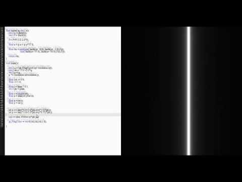 GLSL Live Demo - 1 - Creating Dancing Shapes & Grid