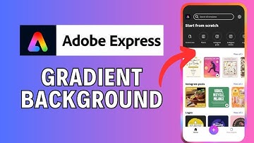 How to Make Gradient Background in Adobe Express 2024?