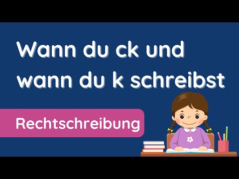 Video: Wie schreibt man K in Tausend?