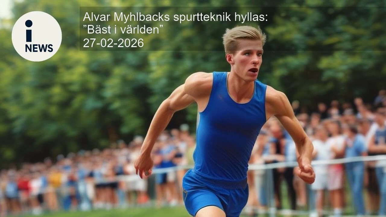 Alvar Myhlbacks spurtteknik hyllas: ”Bäst i världen”