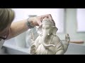 The making of lord ganesha by lladr  ram creations