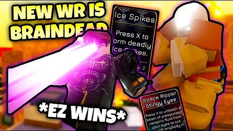 [YBA] NERFED Weather Report Vampire is just BRAINDEAD...