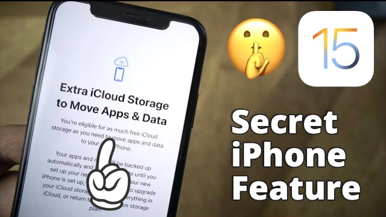 iOS 15 - How to get Unlimited free iCloud Storage from Apple to migrate from old iPhone to New