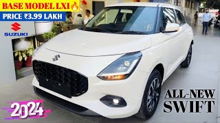 All New Maruti Suzuki Swift 2024 Officially Launch - 3.99 Lakhs Price | Features & Walkaround Review