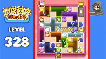 Drop The Cat level 328 solution