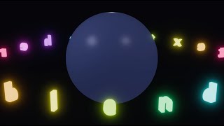 Blender Text Sphere