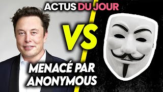 Prison pour l'homme qui a gℹ️flé Macron, Musk menacé par Anonymous... Actus du jour