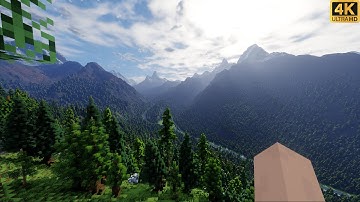 Minecraft: From Vanilla to ULTRA REALISTIC | 4K 60FPS