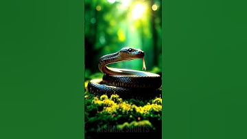 "AI Generated Snake Short 🐍 | Scary Realism!" // #snake #ai #animation #snakevideo #shorts