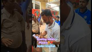 Meeting Indian Players before World Cup #Indiacricketshorts #worldcup2023 #EdenGardens #Fanboy