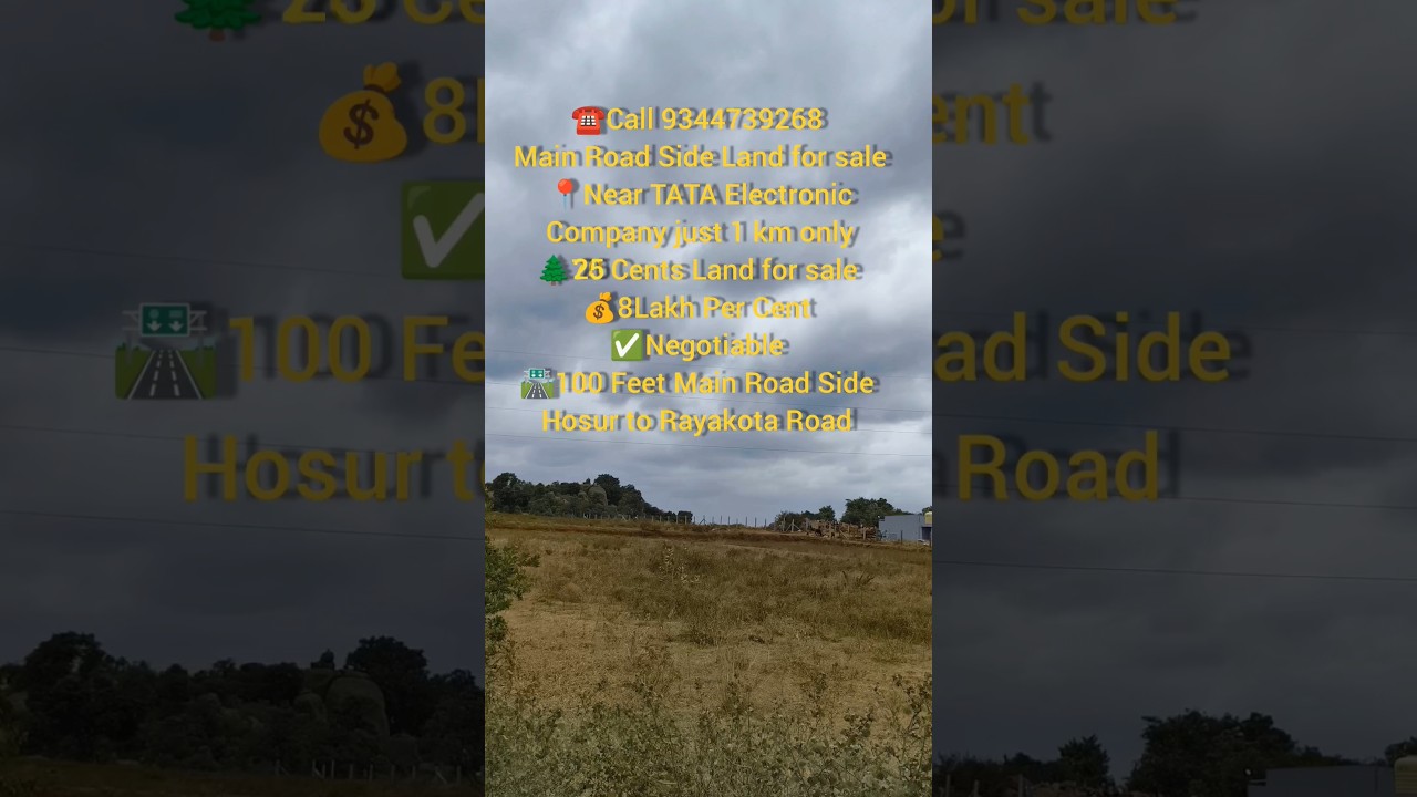 25 Cents Land for sale