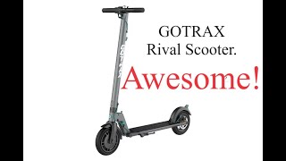 GOTRAX Rival vs GOTRAX G2 Review - The Rival is an excellent budget electric scooter. #pev #gotrax