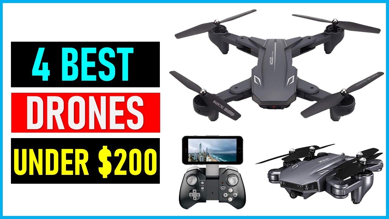 Top 7 Best Drones Under $200 in 2023 { Review - YouTube
